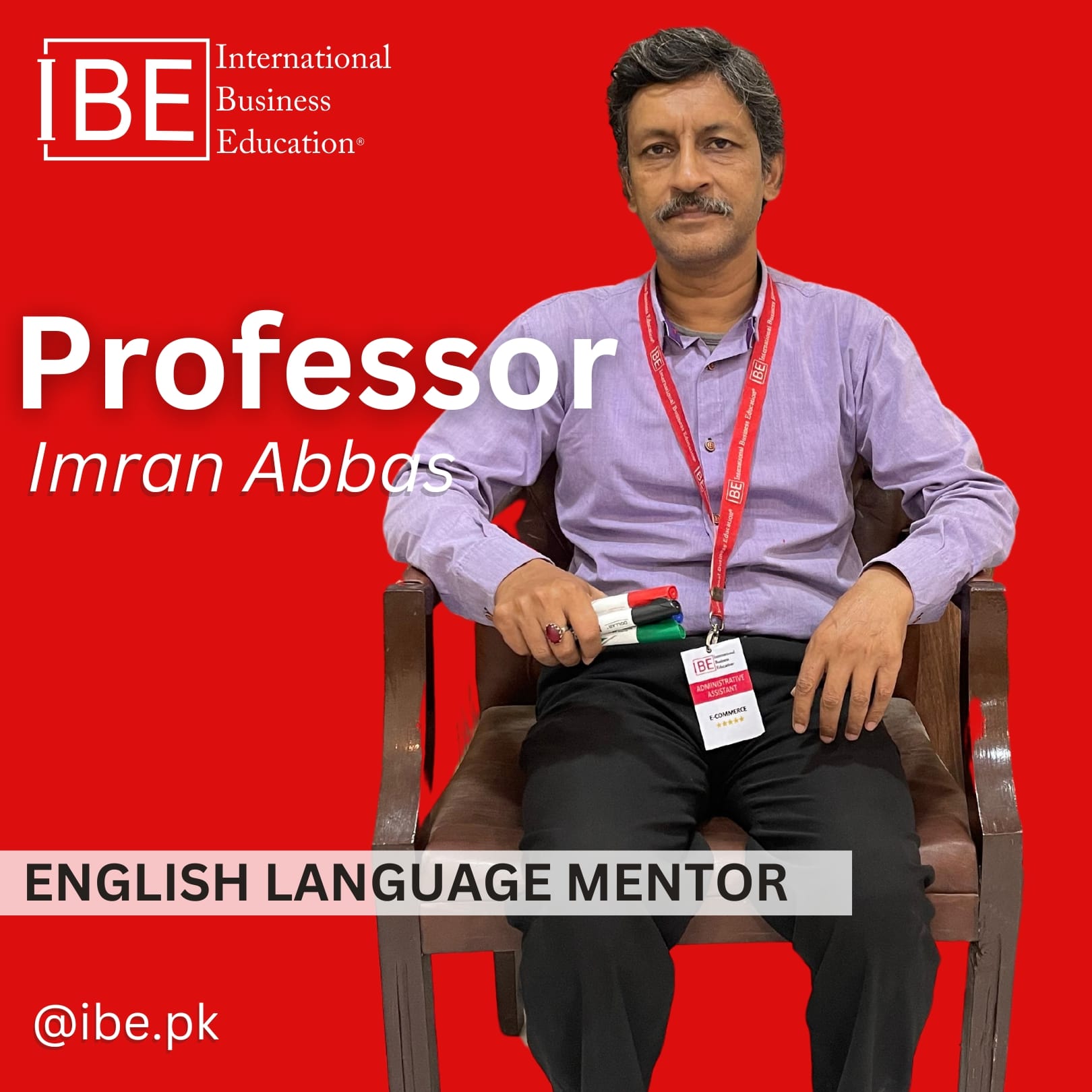 IBE English Professor